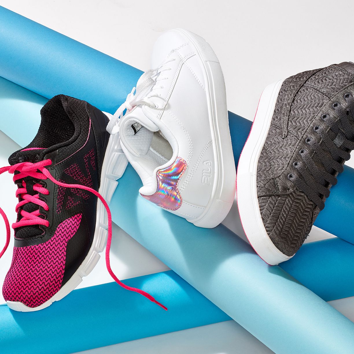 Classic Kicks: Women's Active Sneakers ft. Fila & More