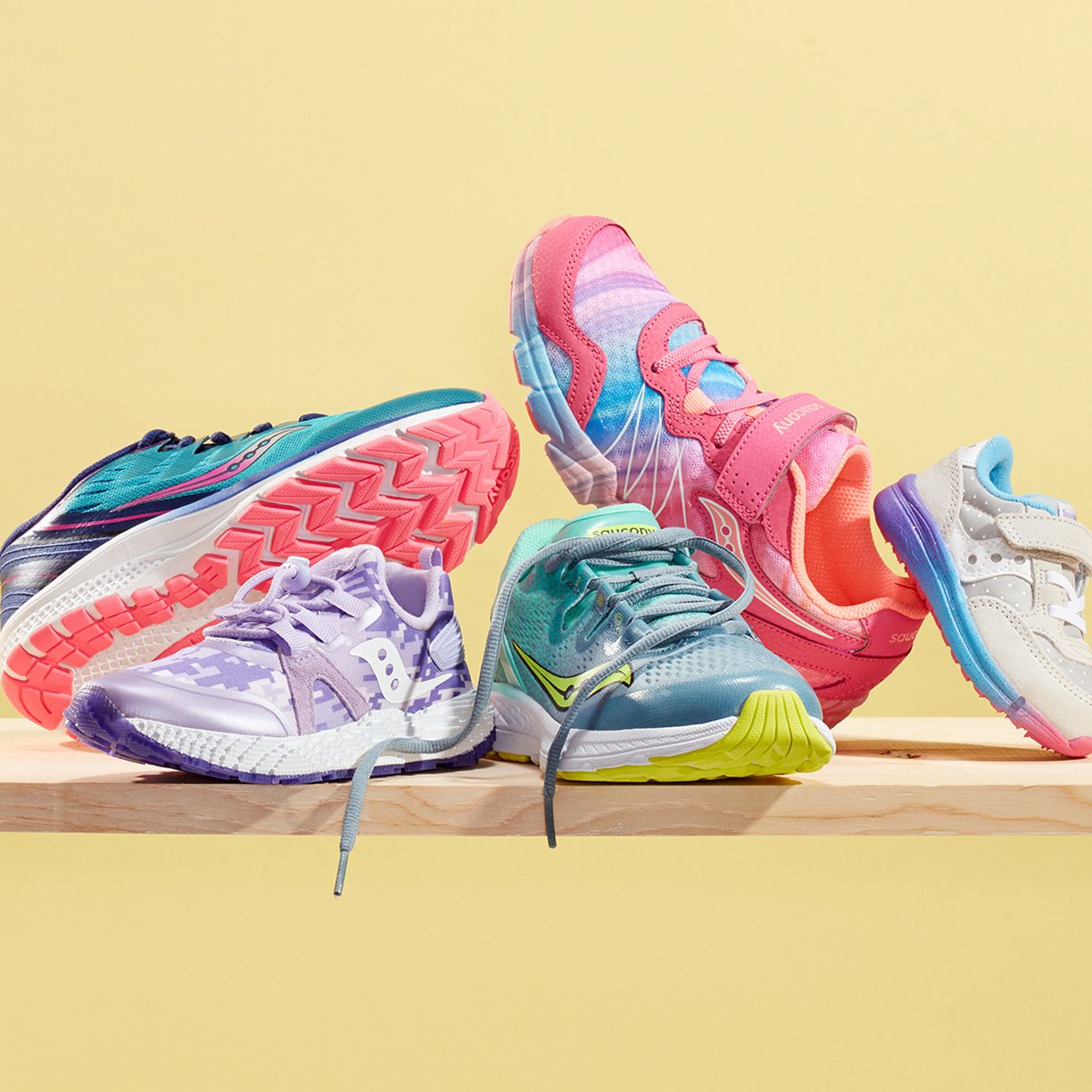 Classic Kicks: Kids' Active Sneakers ft. Saucony