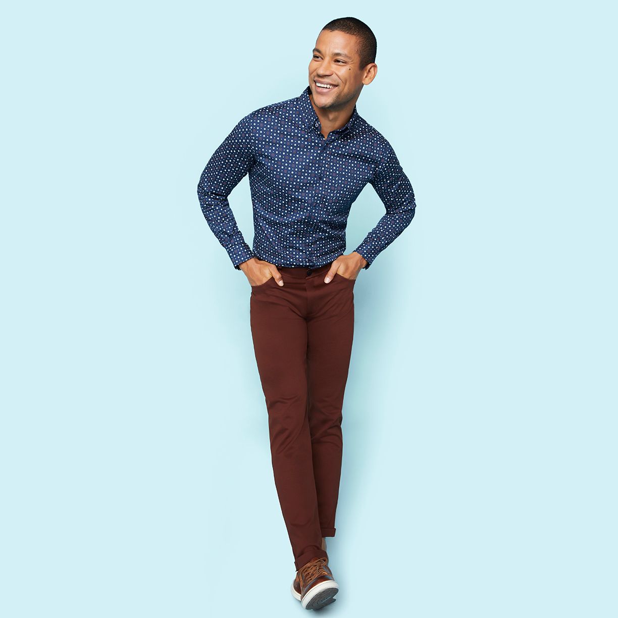 Men's Long Sleeve Button-Ups Up to 65% Off