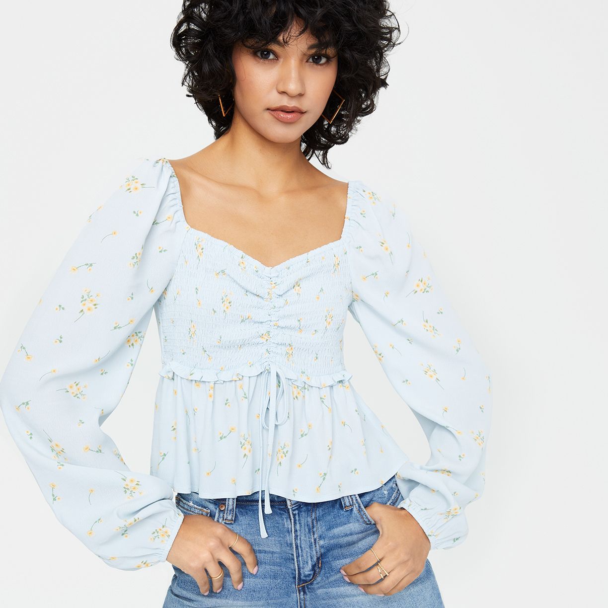 Plus Spring Blouses Up to 70% Off