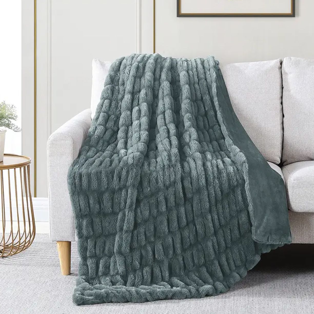 Faux Fur Throws & Pillows Up to 60% Off
