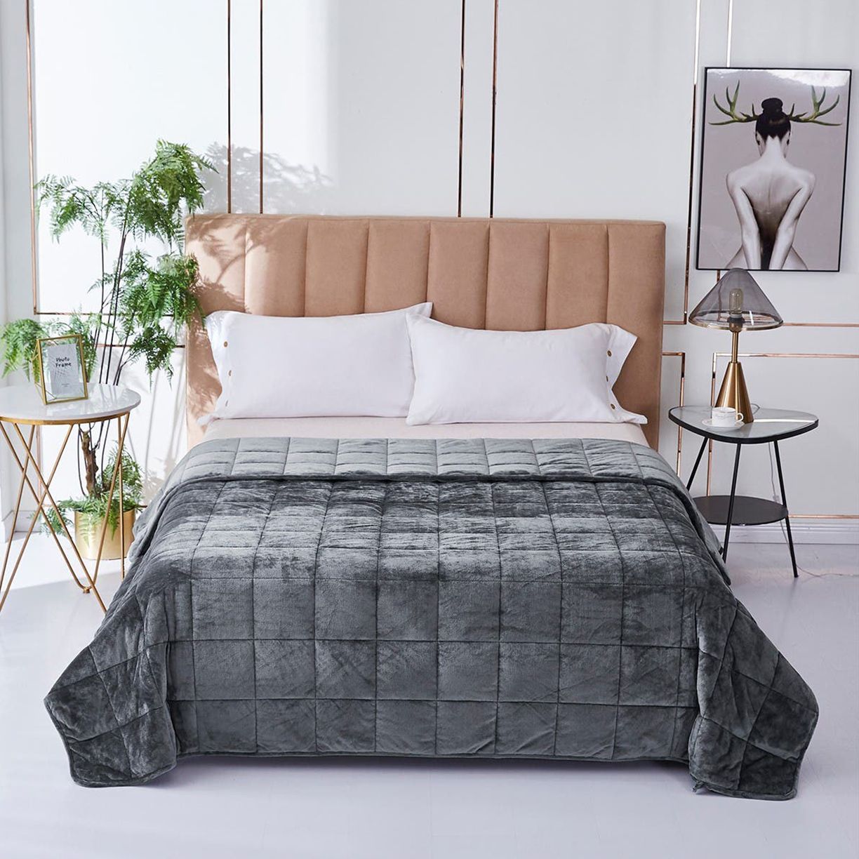Stay Cozy With Weighted Blankets & More