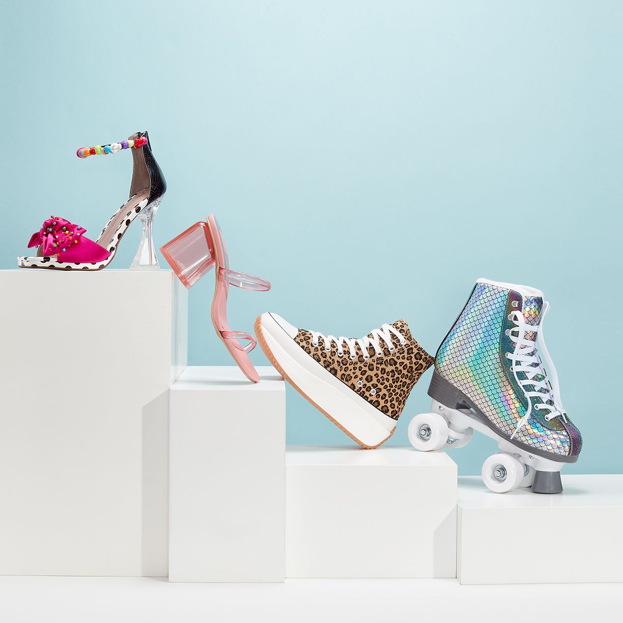 Quirky Kicks Feat. C & C California Roller Skates