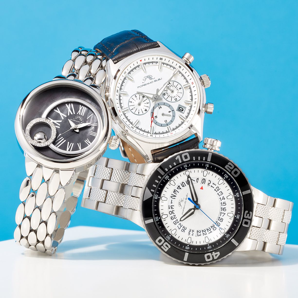 Men's Must Have Watches ft. Porsamo Bleu Up to 80% Off