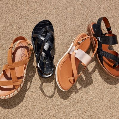 Flat Sandals Feat. Zodiac Up to 65% Off