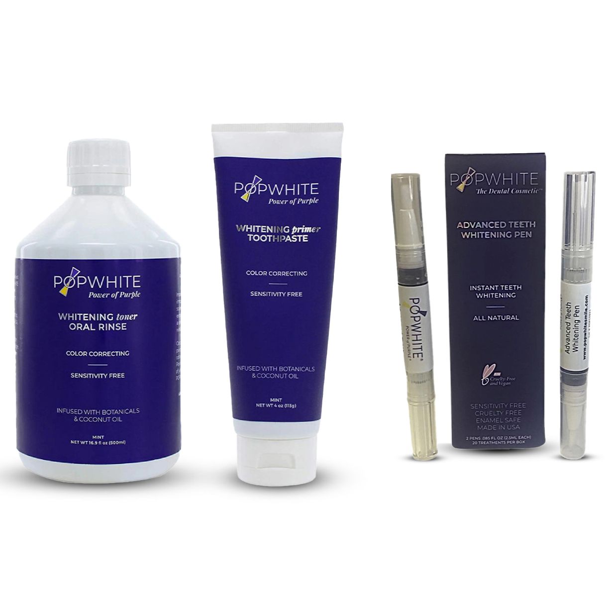 Oral Care Feat. Popwhite & Glow Science