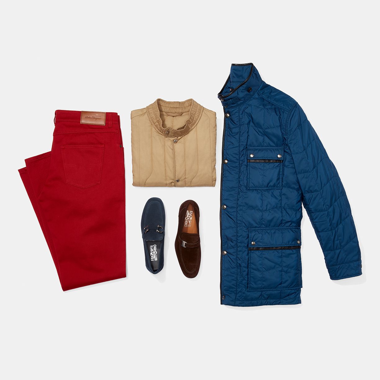 Men's Designer Styles from Salvatore Ferragamo