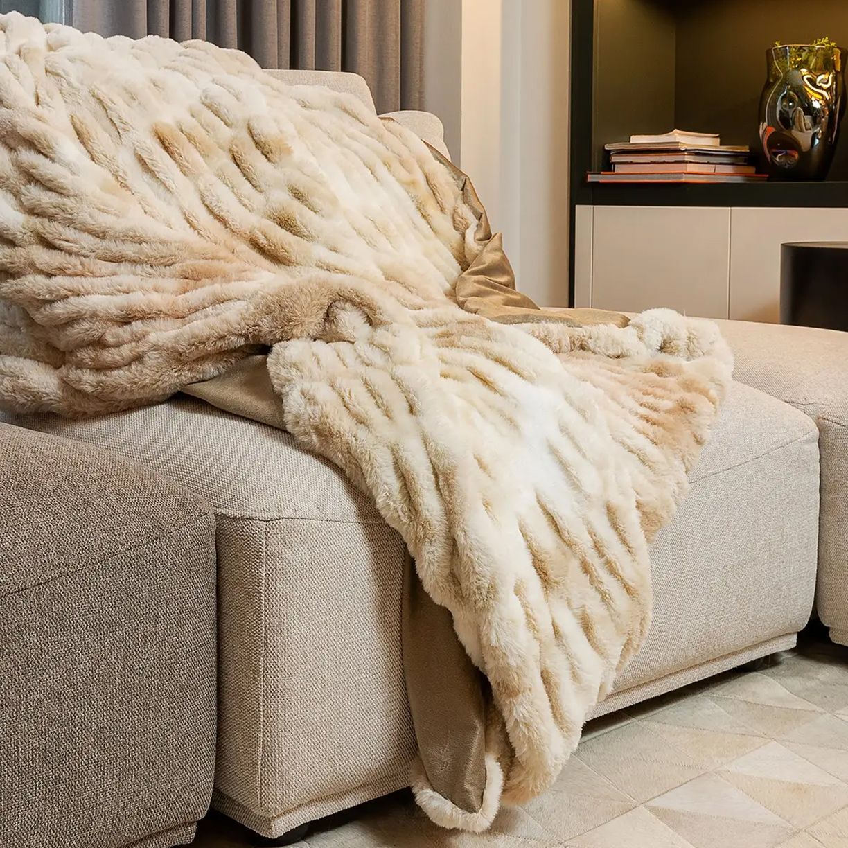 Luxe Faux Fur Throws Up to 70% Off