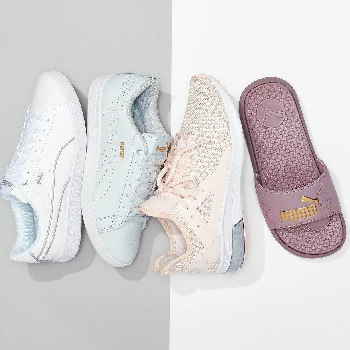 Women's Sneakers & Slides Feat. PUMA