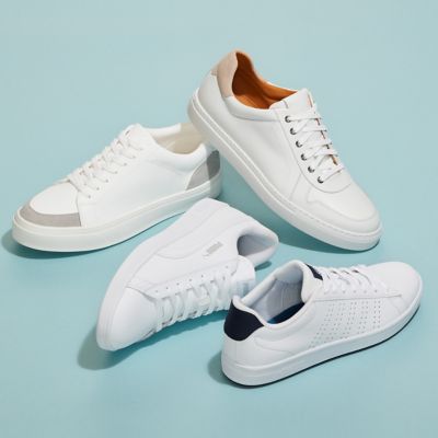 Men's White Sneakers Up to 50% Off