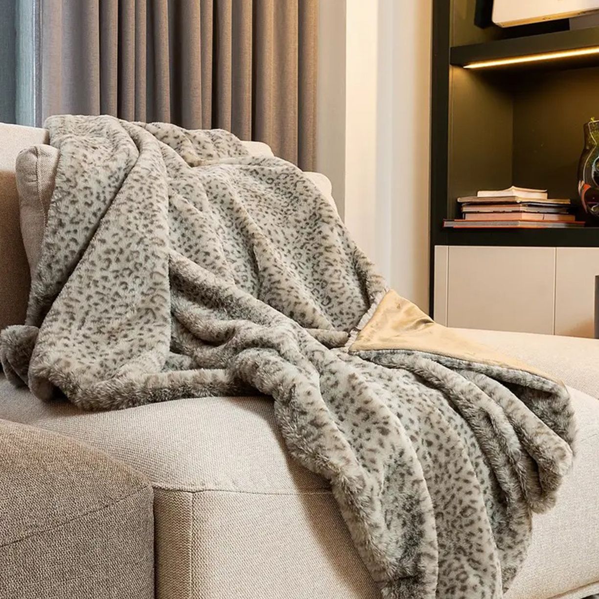 Luxe Faux Fur Throws Up to 50% Off