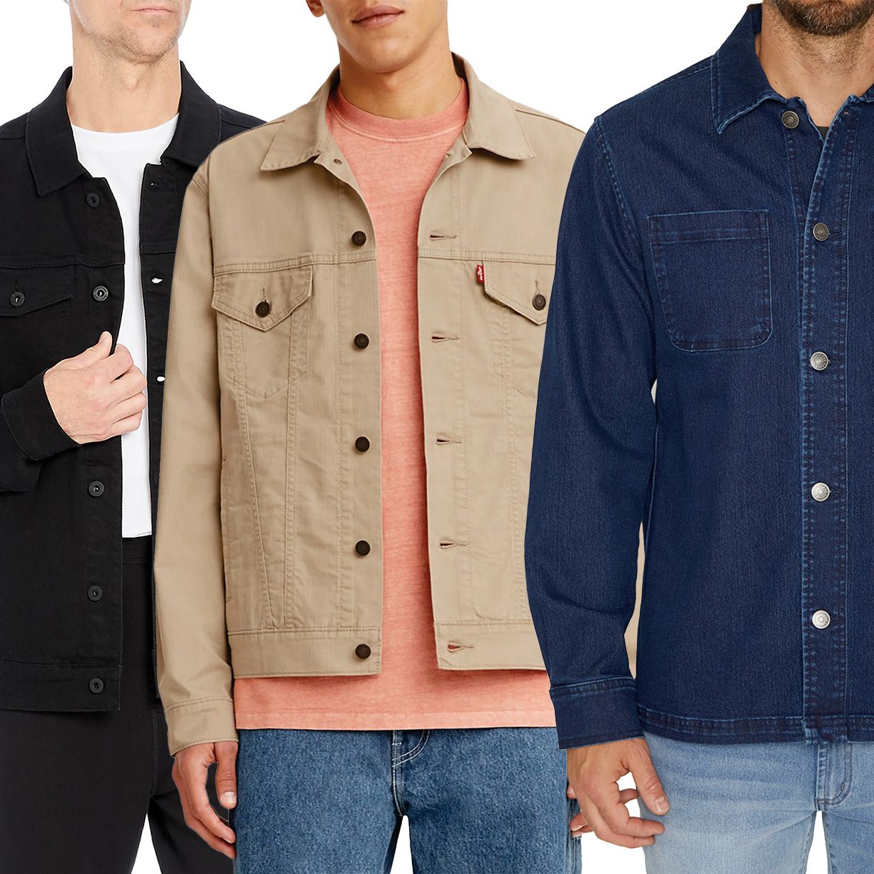 Men's Denim Jackets & Shorts from $25