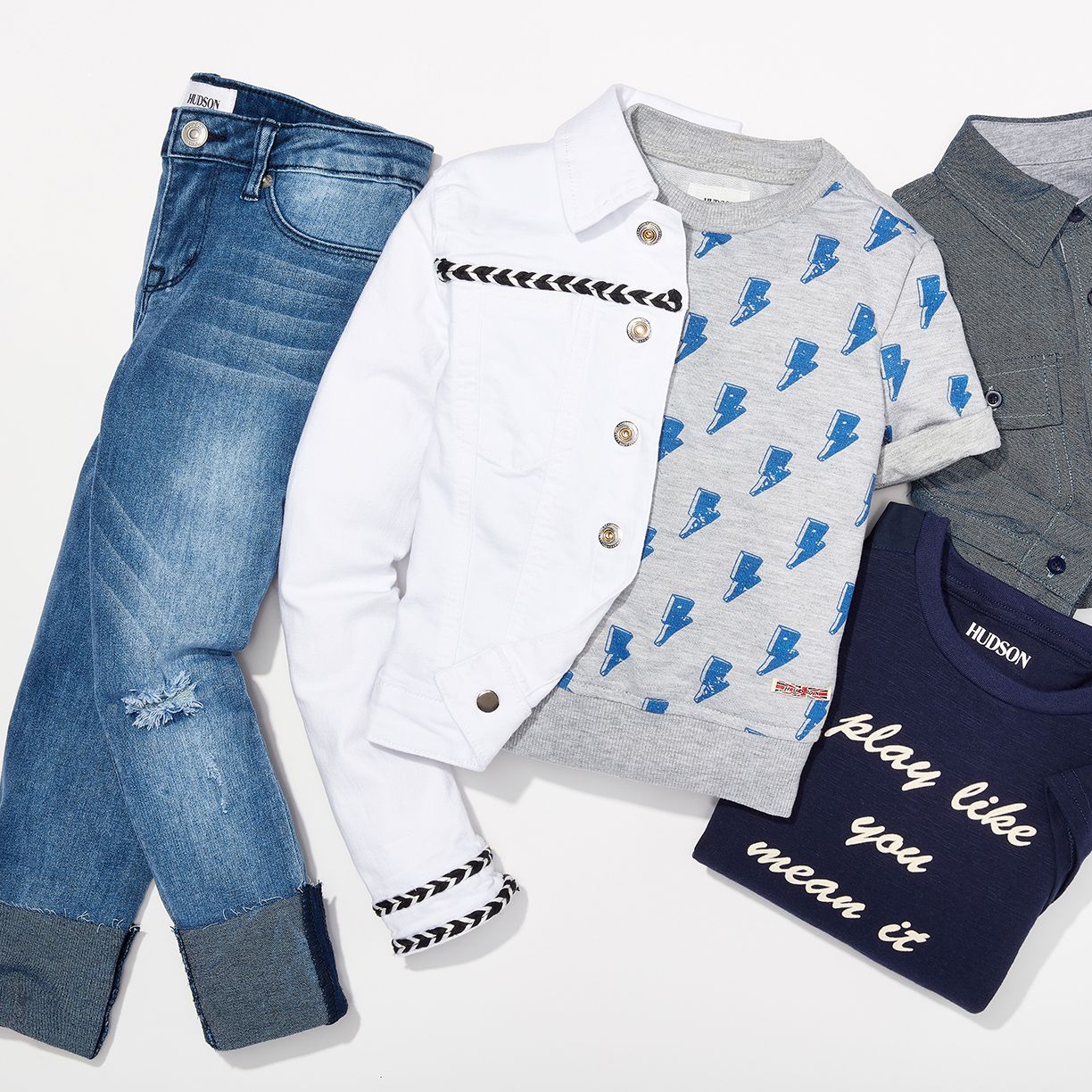 Soak Up the Sun in Kids' Graphic Tees & Denim