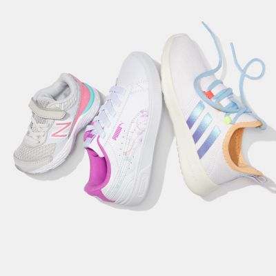 Kids' White Sneakers