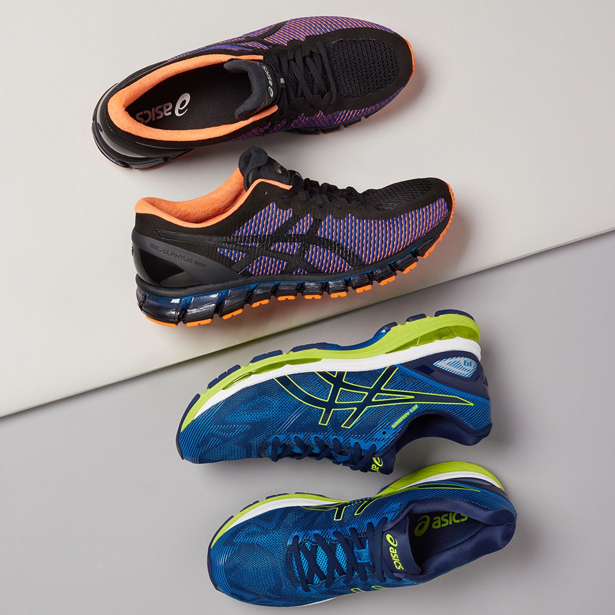 Men's Running Shoes Feat. ASICS