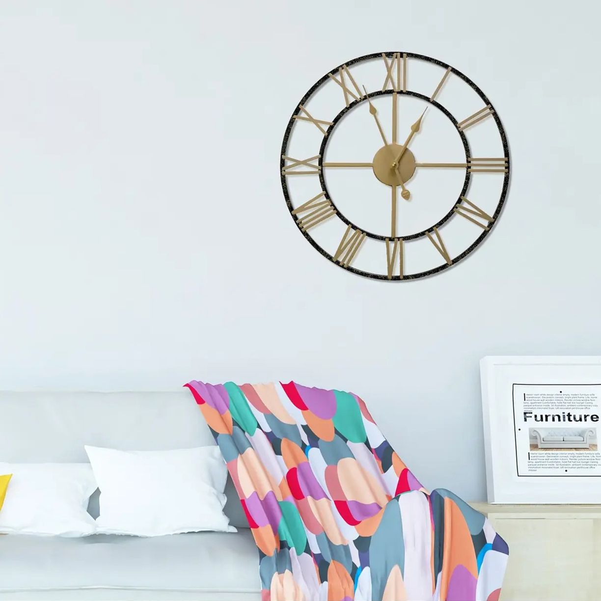 Retro Wall Clocks, Mirrors & More Up to 40%