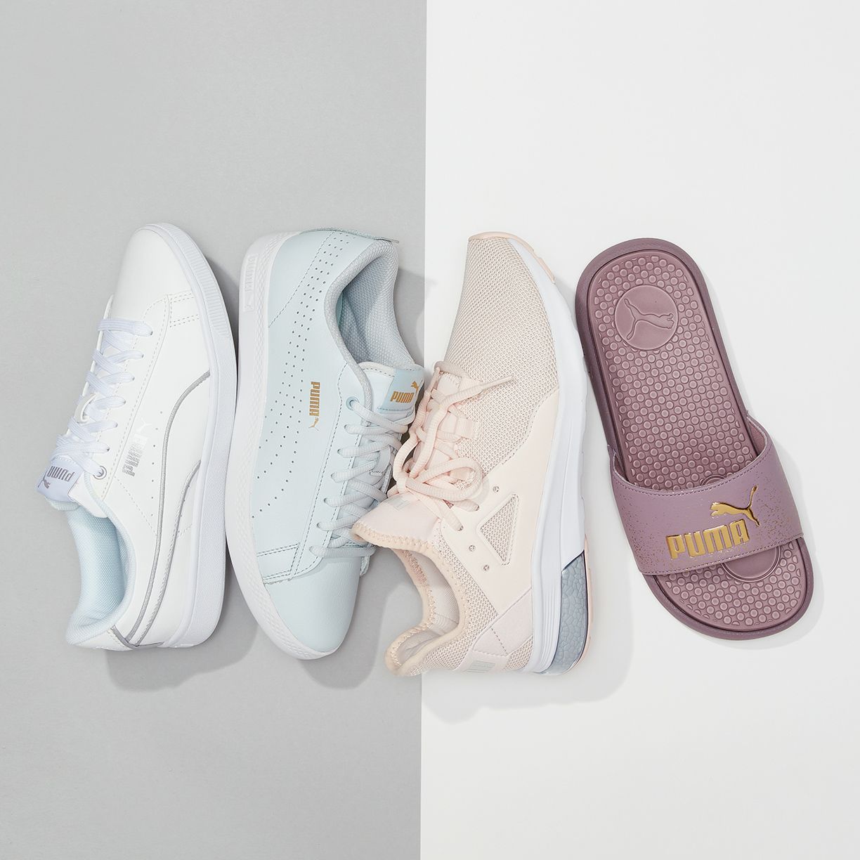 Women's Active Sneakers & Slides Feat. PUMA