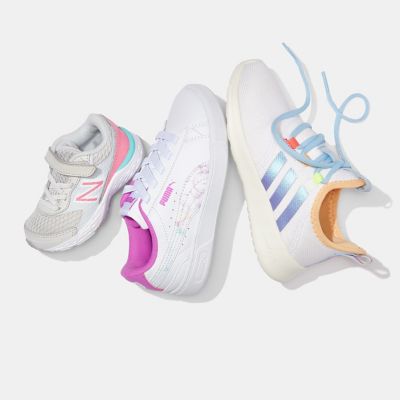 Kids' Active Shoes Feat. PUMA & Saucony