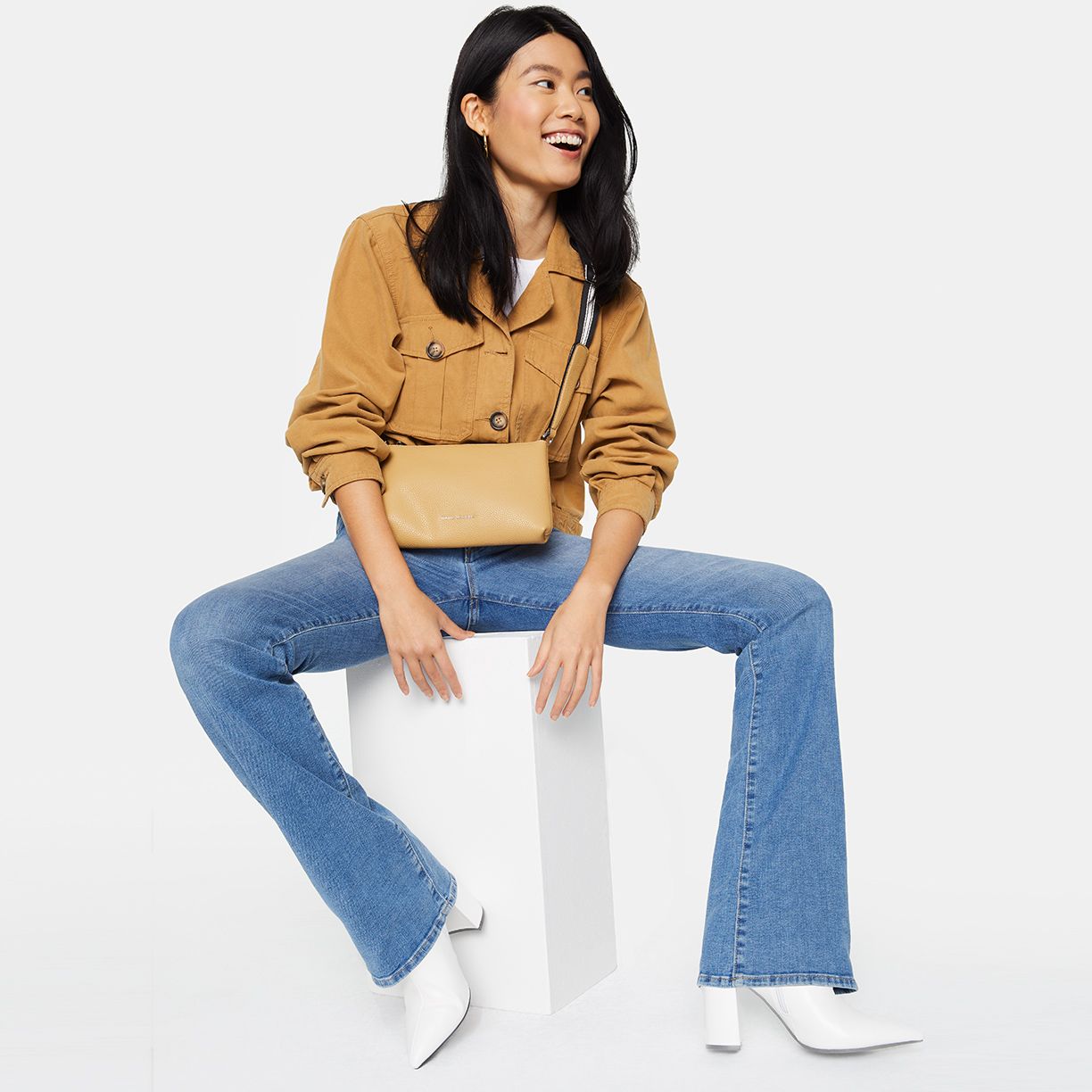 Denim Flared & Wide-Leg Styles Up to 60% Off