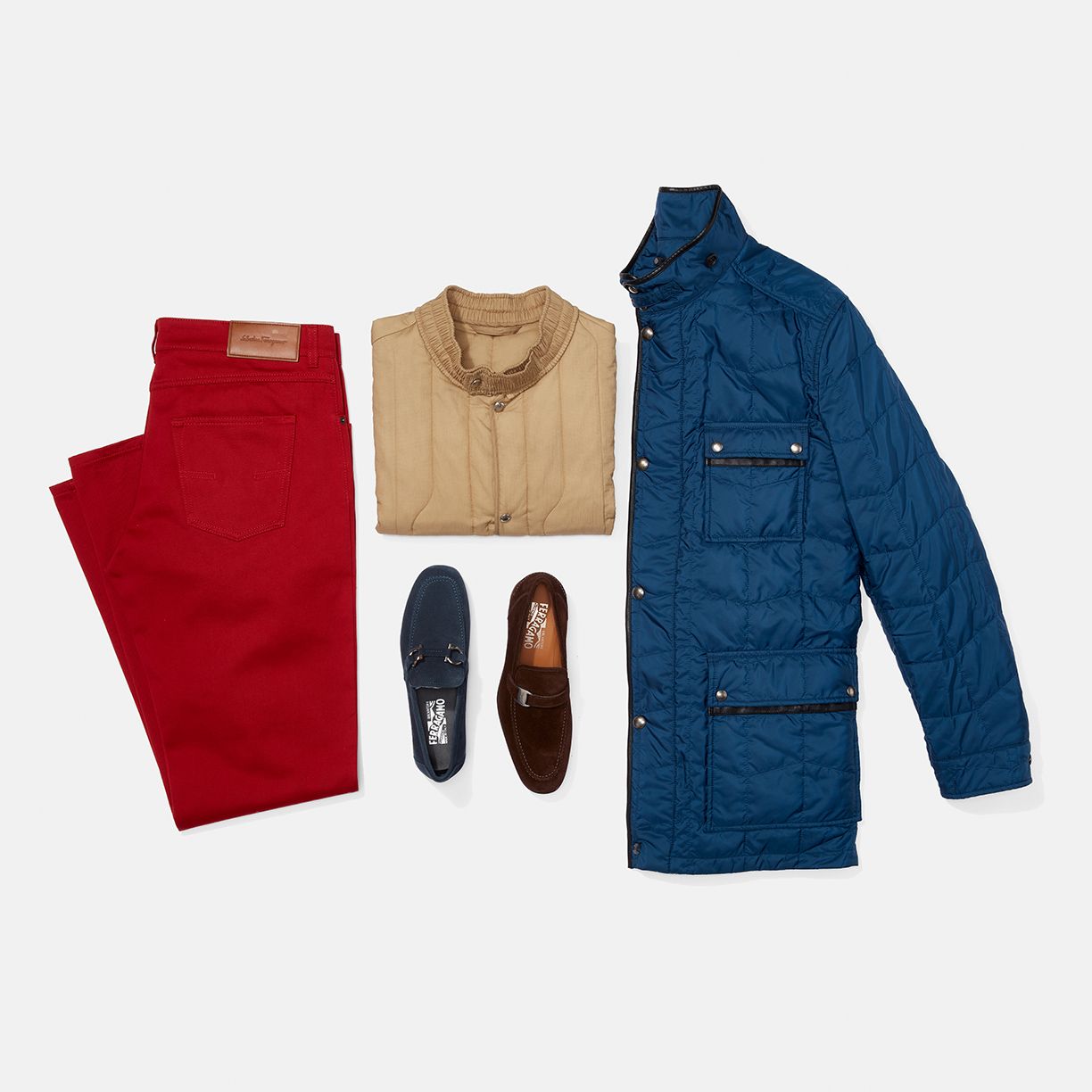 Men's Designer Styles from Salvatore Ferragamo