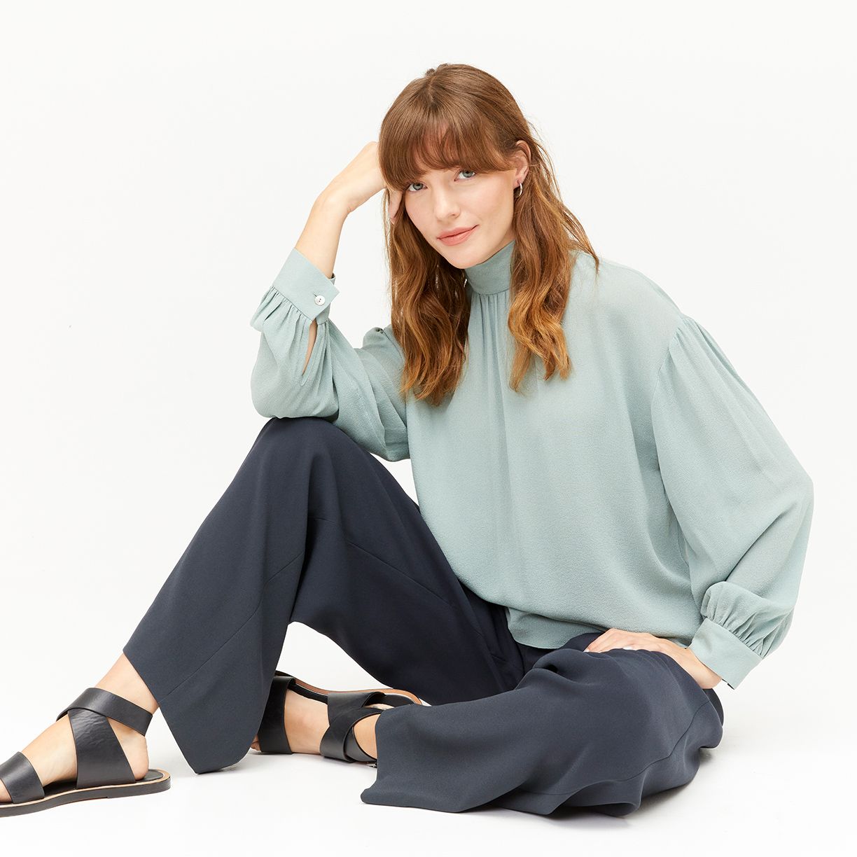 Luxe Tops & More Feat. Vince Up to 60% Off