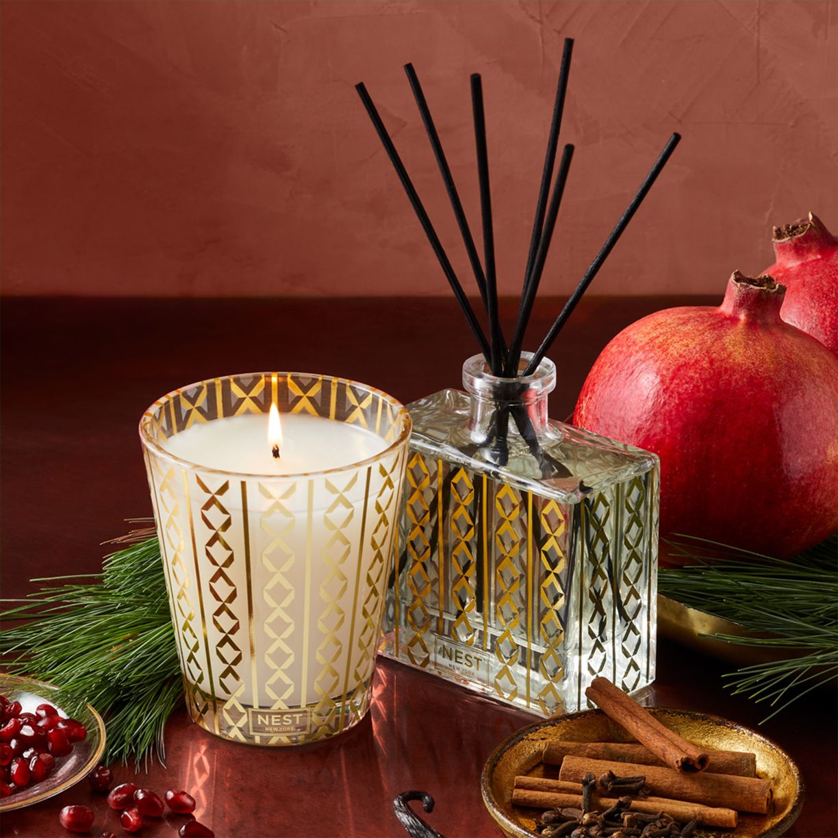 Winter Home Scents from NEST New York & HOMEWORX