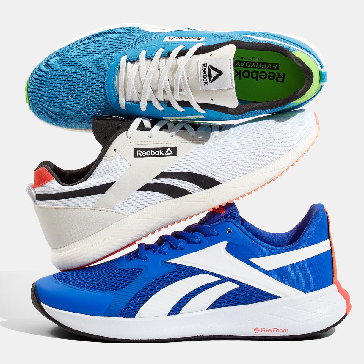 Men's Active Sneakers Feat. Reebok