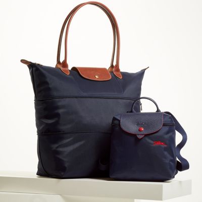 Longchamp Large Le Pliage Tote In Blue At Nordstrom Rack for Men