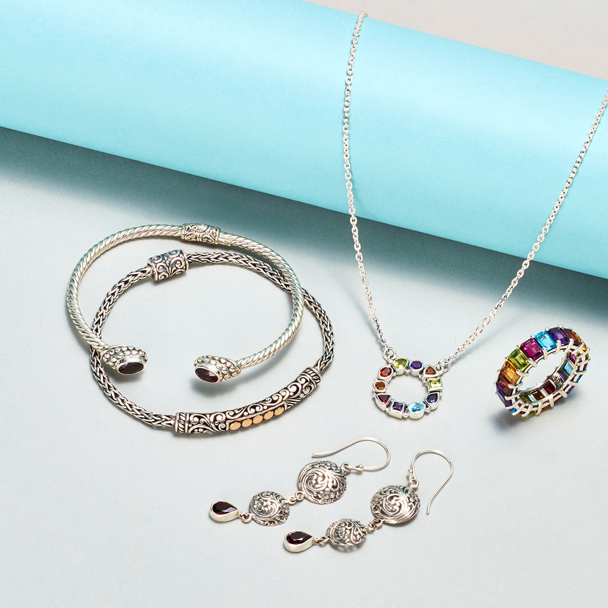 Semi-Precious Gemstone Jewelry Up to 60% Off
