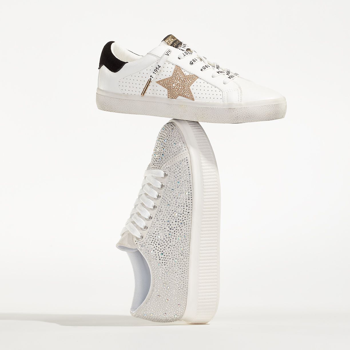 White Sneakers for the Fam Up to 50% Off