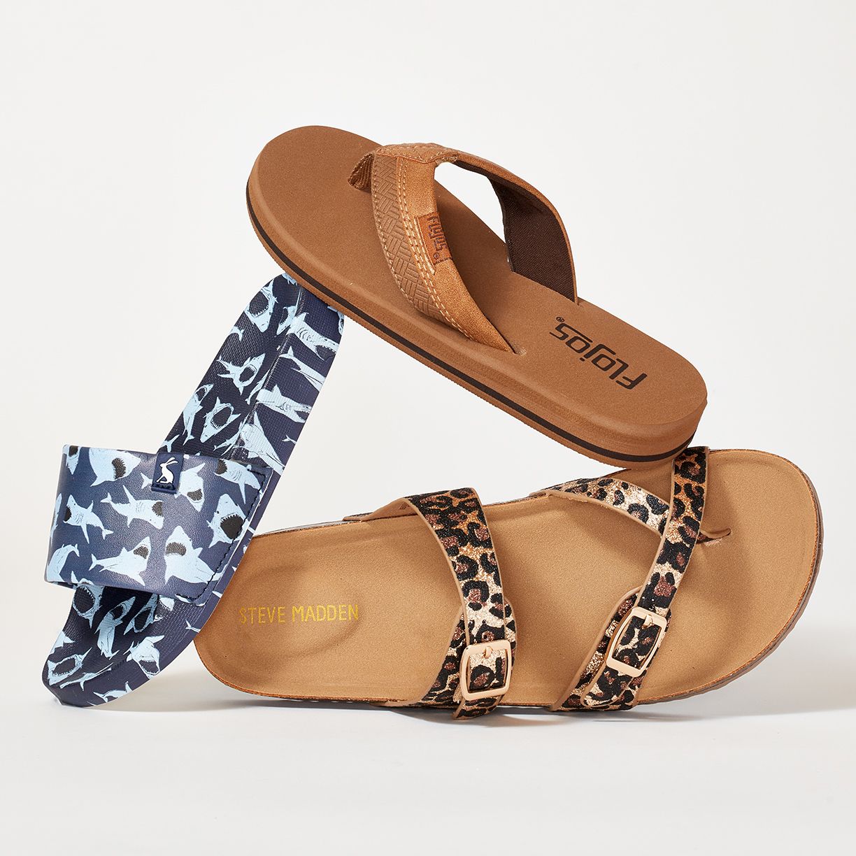 Kids' Sporty Sandals & Slides Feat. Reef