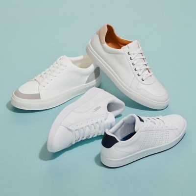 White Sneakers for the Family Up to 50% Off