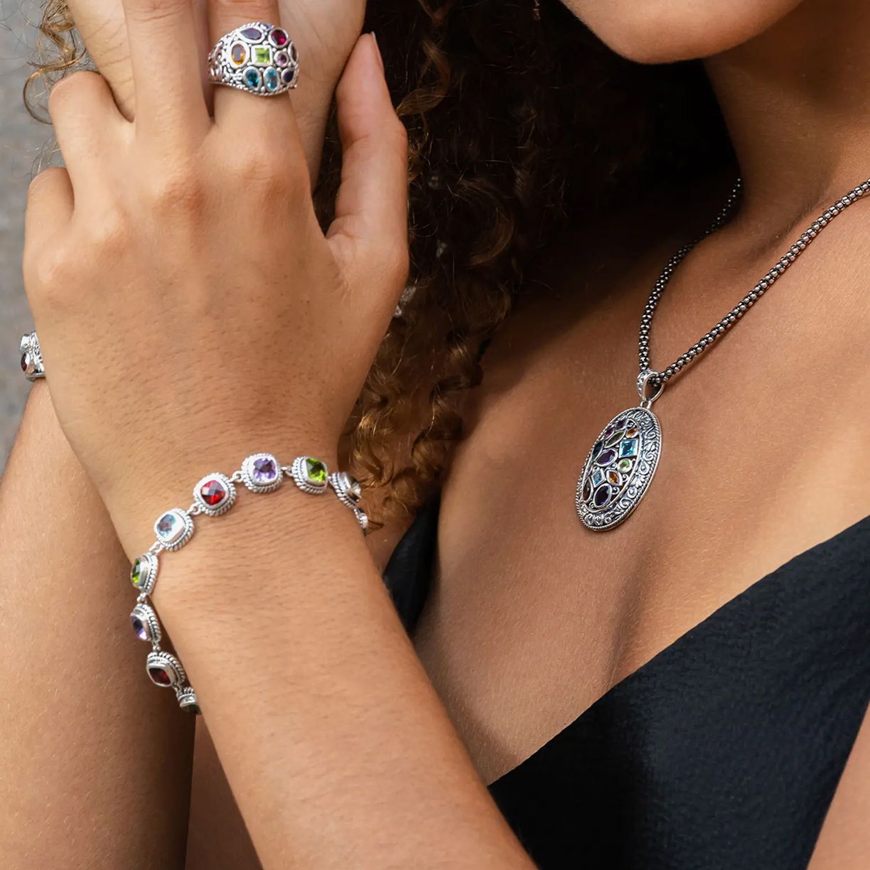 Semi-Precious Gemstone Jewelry Up to 60 % Off
