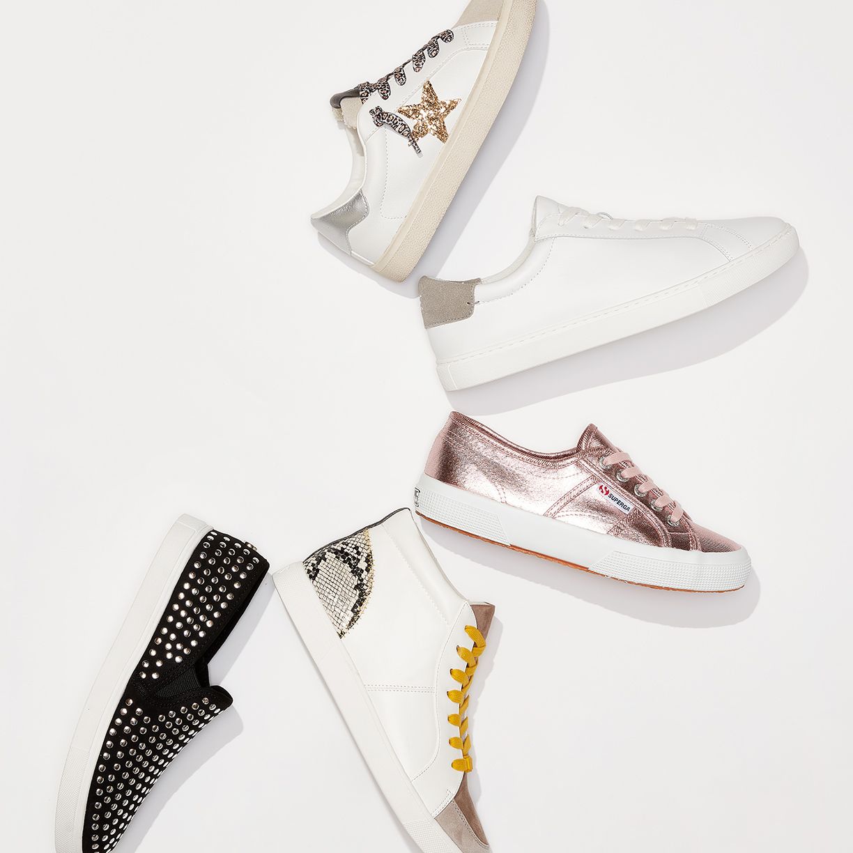 Women's Luxe Sneakers Up to 60% Off