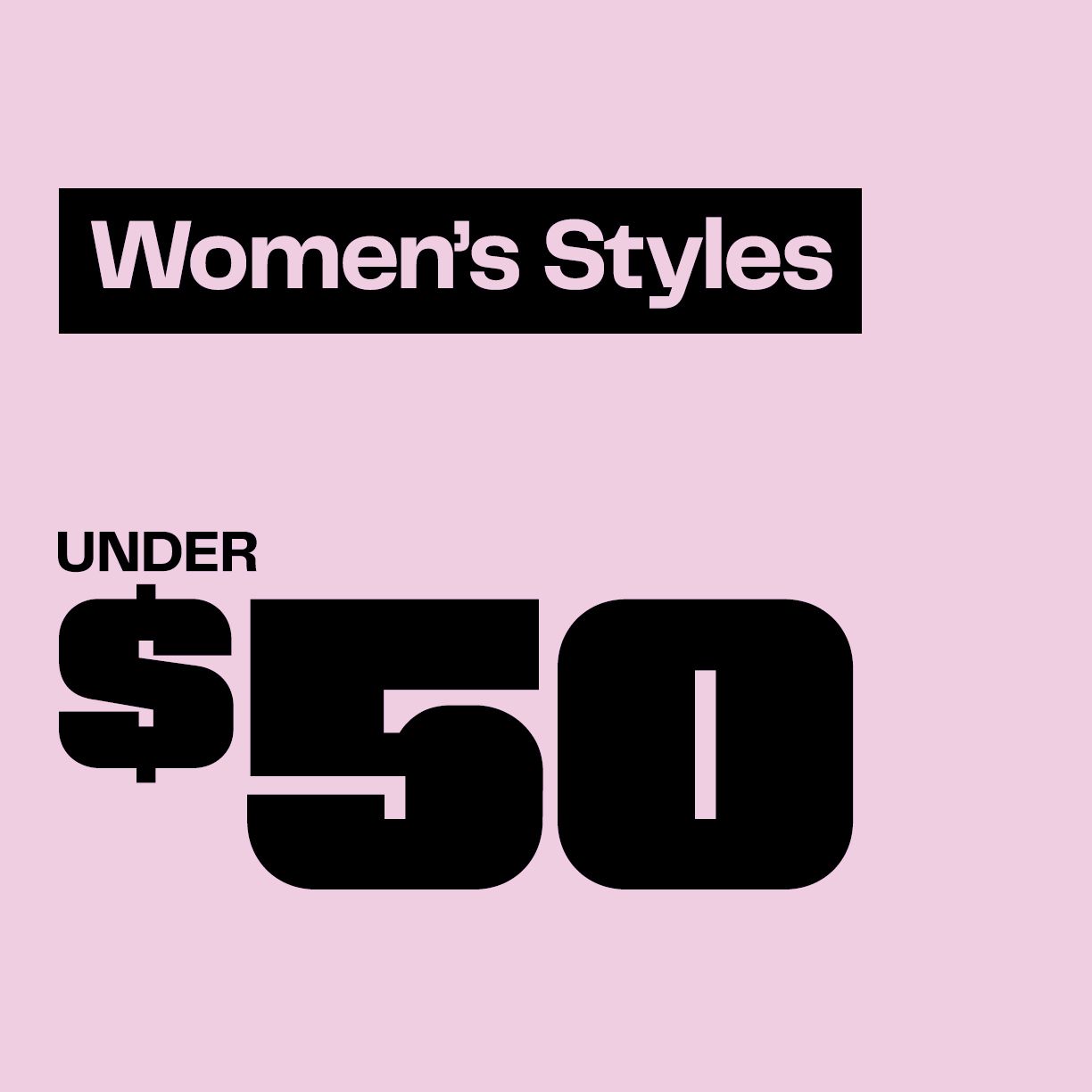 Women's Blowout Styles Up to 75% Off