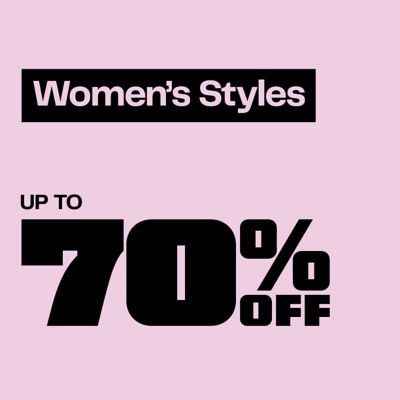 Summer Savings Women's Styles Up to 70% Off