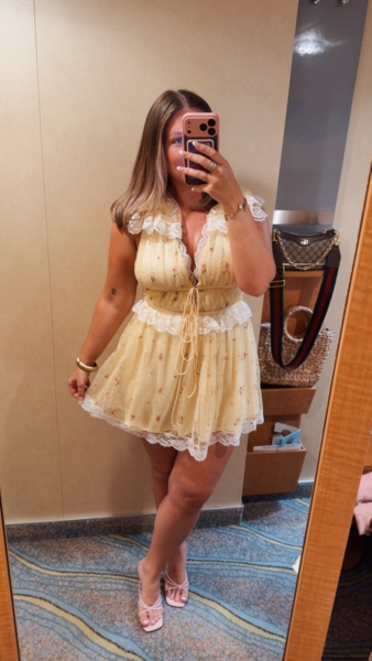 Poppy Lace Mini Dress | Nuuly