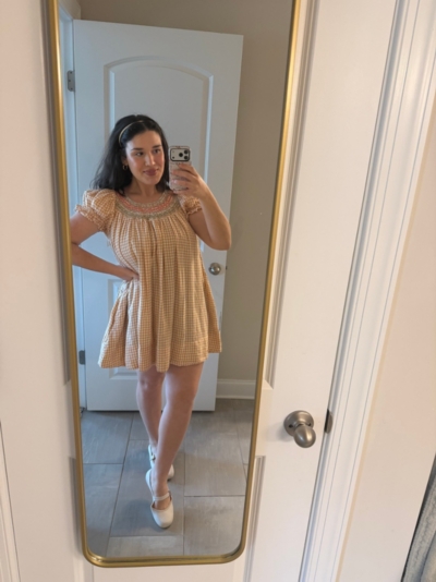 Poet Mini Dress | Nuuly