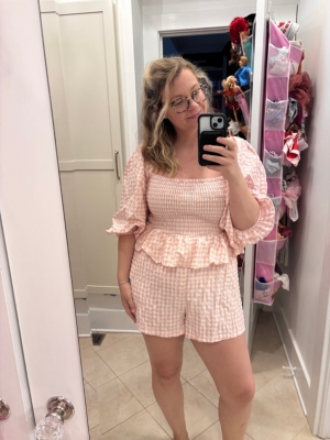 【Maison Marelle romper BAC gingham】 Maison Marelle – Shop Amour