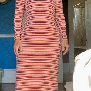 Corinne Striped Midi Dress | Nuuly Corinne Striped Midi Dress | Nuuly