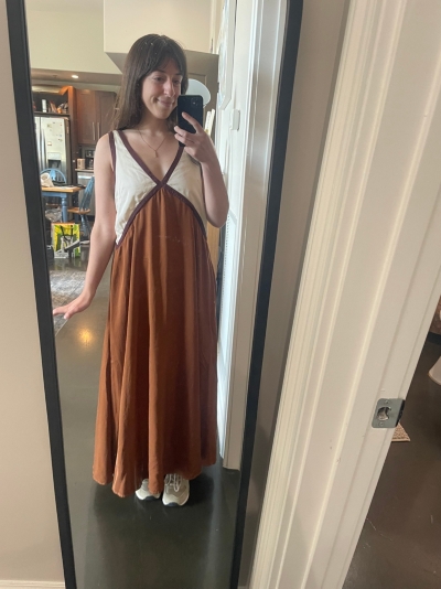 naomi colorblock maxi dress Naomi Colorblock Maxi Dress