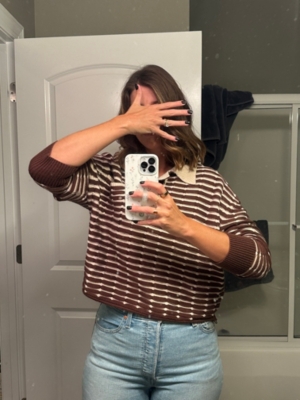 Collared Pullover Sweater