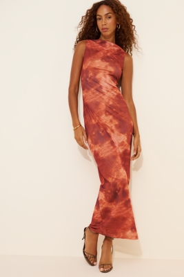 Flutter Sleeve Midsummer Dress