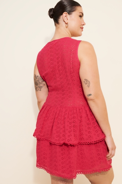 black mini dress mesh sleeves Saylor Saoirse Dress Black / M