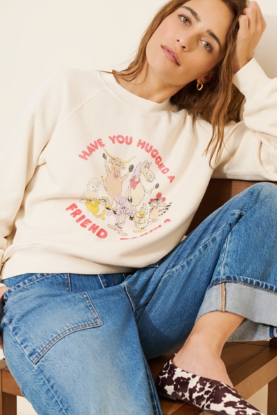 Hug A Friend Classic Crewneck Sweatshirt | Nuuly