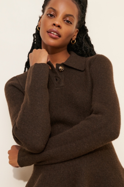 Lexter Mini Volume Knit Dress | Nuuly