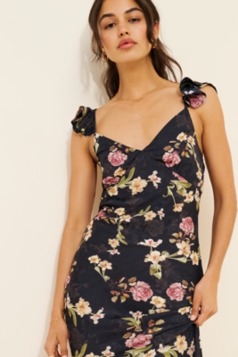 Slip Floral Maxi Dress
