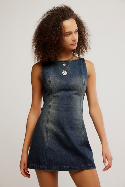 Atlas Denim Mini Dress | Nuuly