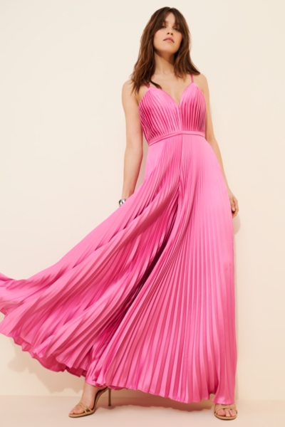 Pleated Wide Leg Jumpsuit | Nuuly