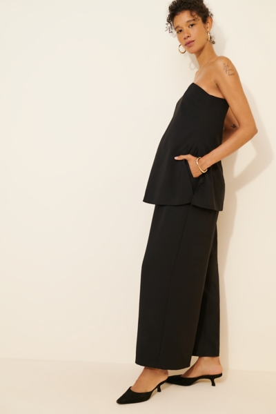 Maternity Strapless Twofer Jumpsuit | Nuuly